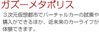 �K�Y�[���^�|���X�F3�������z�s�s�Ńo�[�`�����J�[�̎����
�w�����ł���ق��A�ߖ����̃J�[���C�t���̌��ł��܂��B