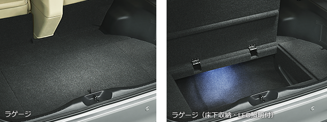 ラゲージ（床下収納・LED照明付）