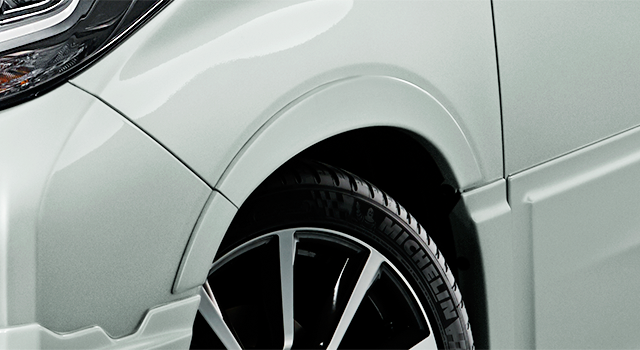 フェンダーエクステンション（フロント・リヤ）