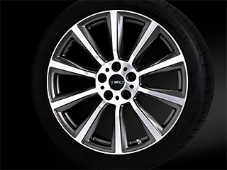 19インチアルミホイール「TF6」＆タイヤセット