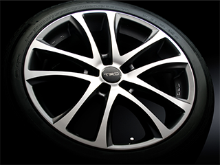 19インチアルミホイール「TF5」＆タイヤセット