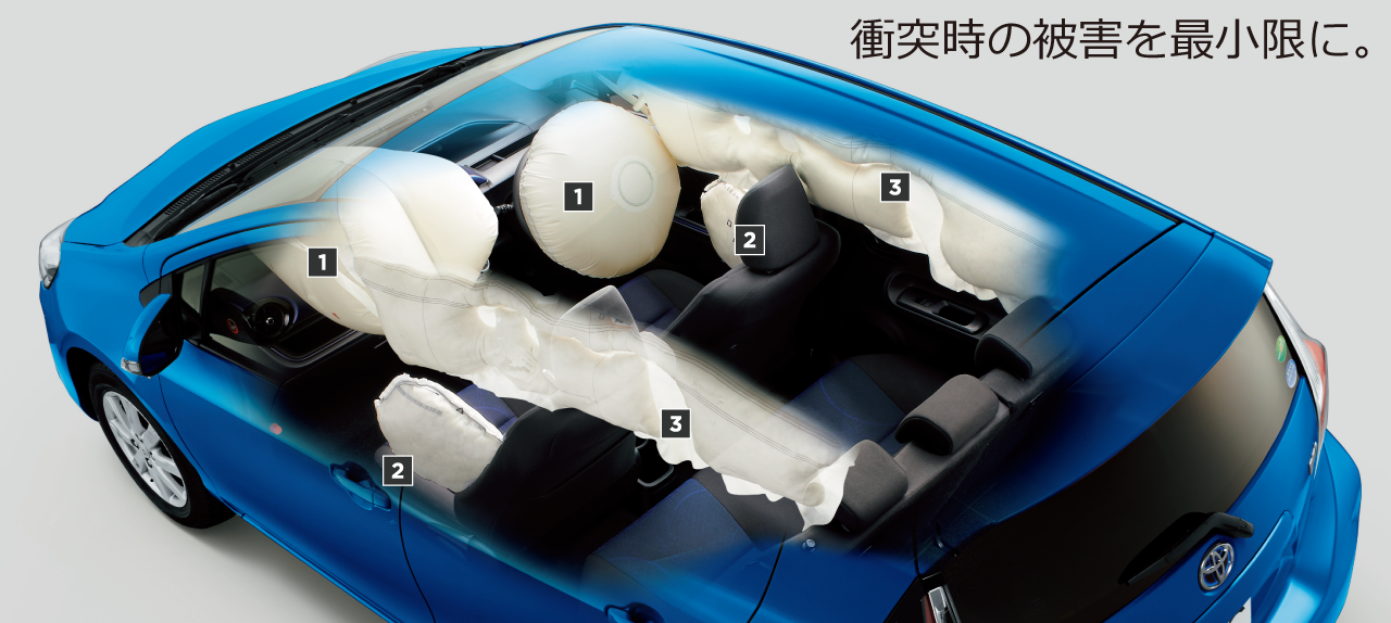 衝突時の被害を最小限に。