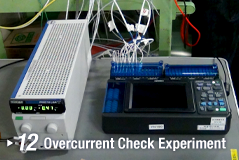 12 Overcurrent Check Experiment