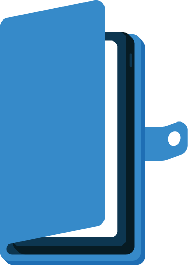 厚めのスマホカバーで覆われている