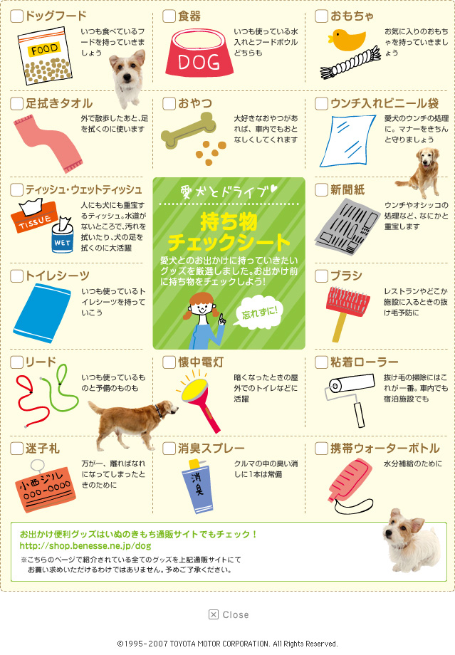 �����ƃh���C�u�������`�F�b�N�V�[�g