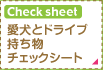 Check sheet ƃhCu`FbNV[g