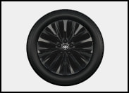 225/55R19タイヤ＆19×7Jアルミホイール（ブラックスパッタリング塗装）