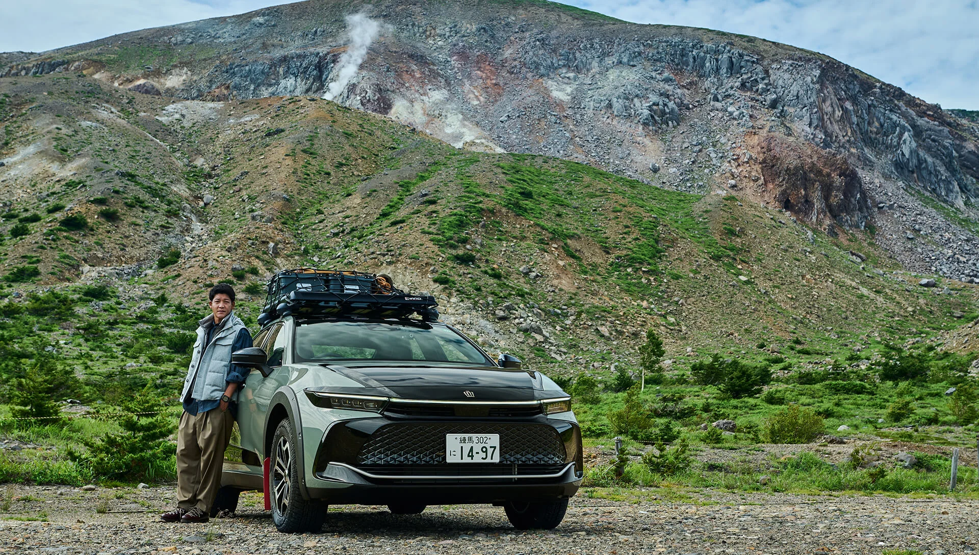 多忙な俳優は、なぜ寸暇を惜しんで海や山へ出かけるのか？特別仕様車"LANDSCAPE"でまだ見ぬ地へ。