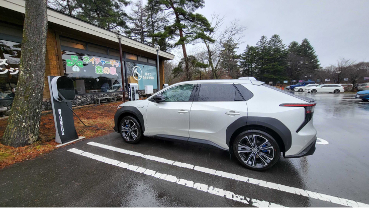 BEVに慣れるとともに、バッテリー残量への不安は薄れていった