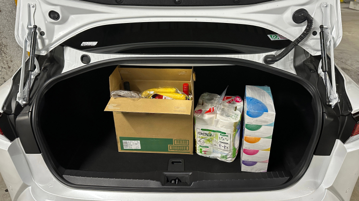 水素の充填はあっけないくらい簡単 手間はガソリン車と変わらない