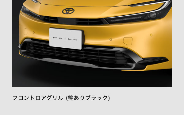 フロントロアグリル(艶ありブラック)