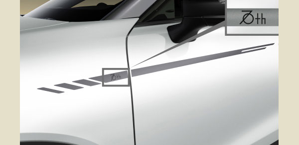 [サイドデカール（特別仕様車用）の画像]