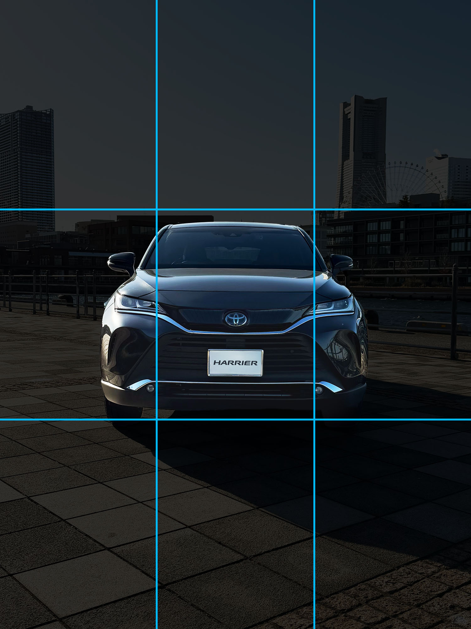 <b>「日の丸」構図</b><br>被写体を真ん中に配置する、最もオーソドックスな構図です。真ん中に捉えることで被写体を目立たせることができ、被写体の魅力をより印象強く伝えることができます。しかし、一歩間違えれば、単調で面白みに欠ける印象を与えてしまうほか、余白がまだらになってしまうため、景色との撮影では日の丸構図はやや不向きといえます。