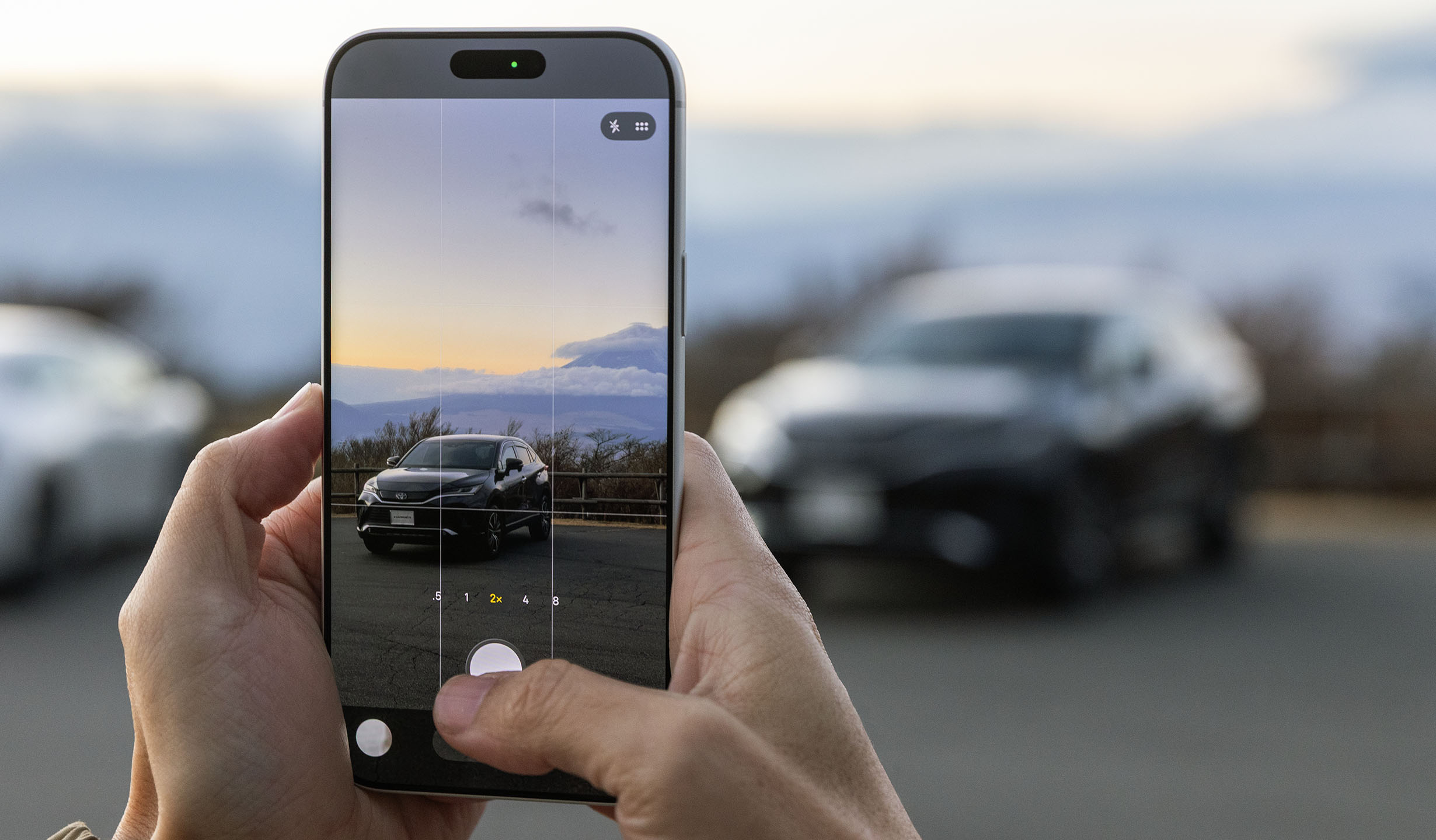 センターがわかりやすく、水平、垂直のズレにも気付きやすい