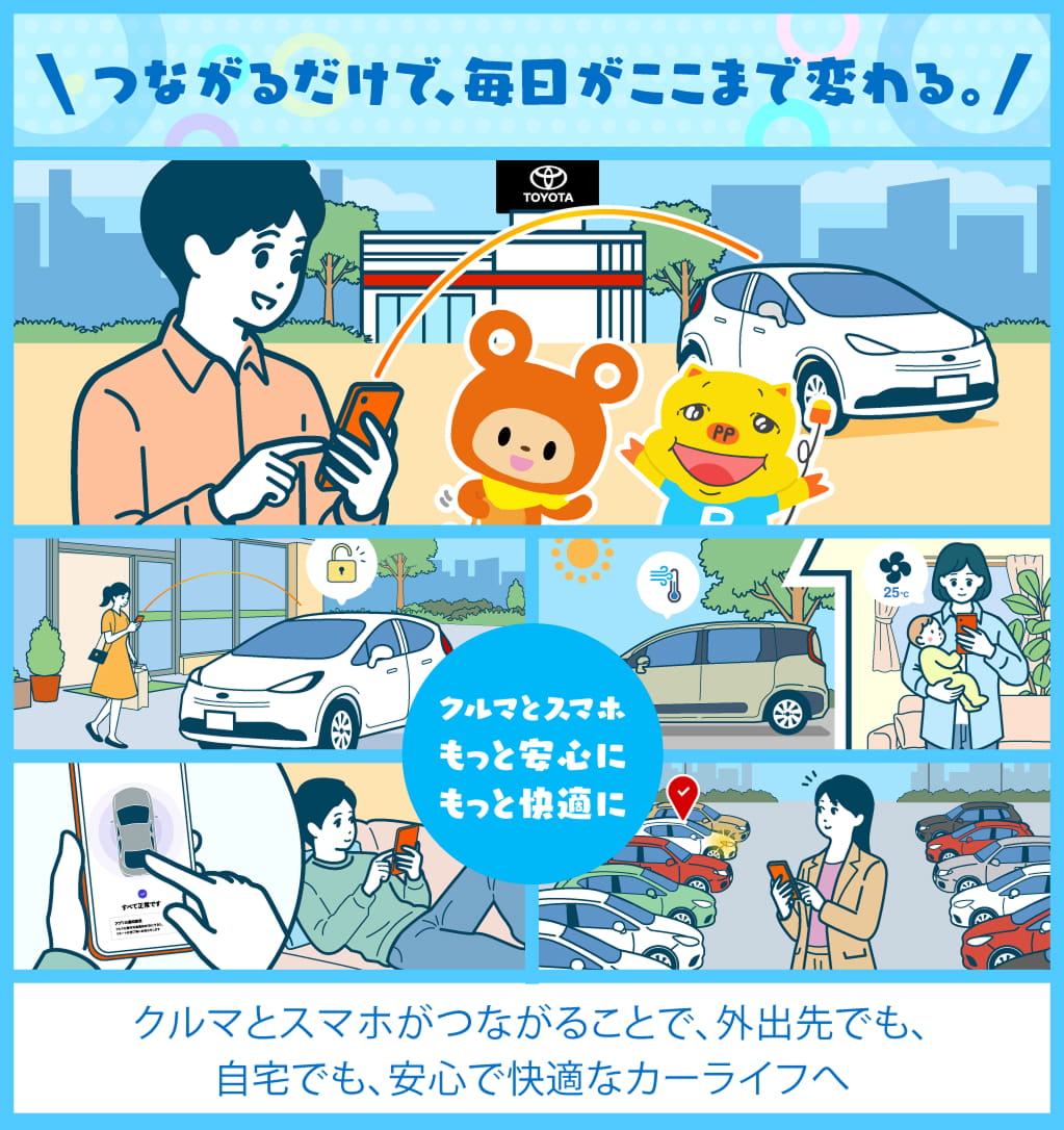 クルマとスマホ、つながると何ができる？