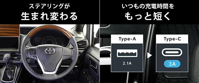 ヴォクシーに装着可能な商品
