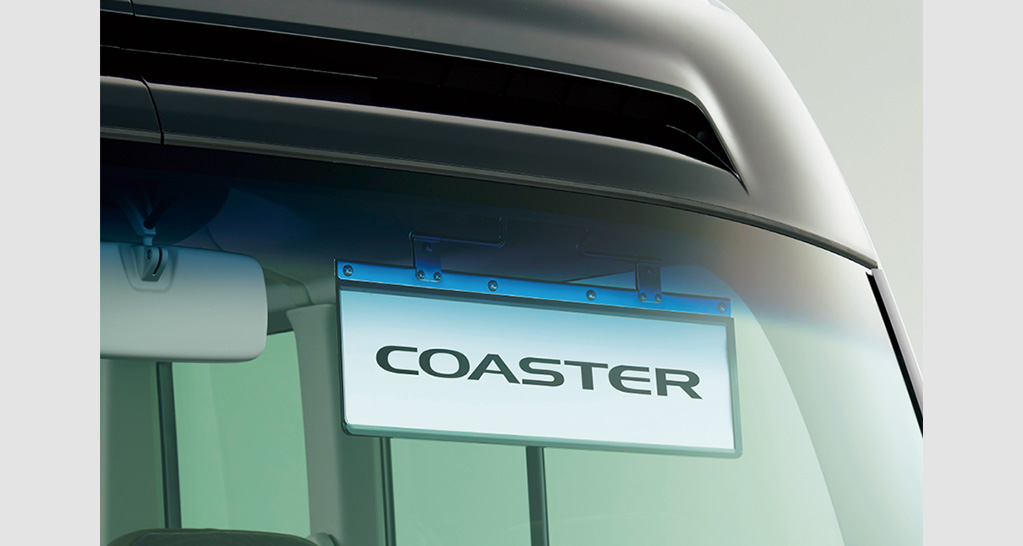運転席サンバイザー＋お客様表示板［PREMIUM CABIN・EX・GX・LXにメーカーオプション］