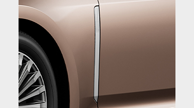 フェンダーガーニッシュ（サテンメッキ加飾）