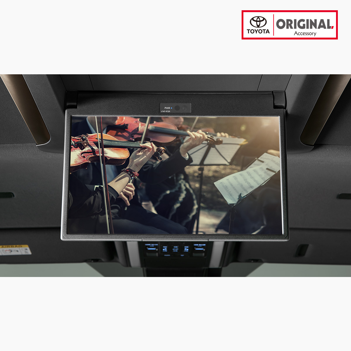 13.2型有機EL後席ディスプレイ