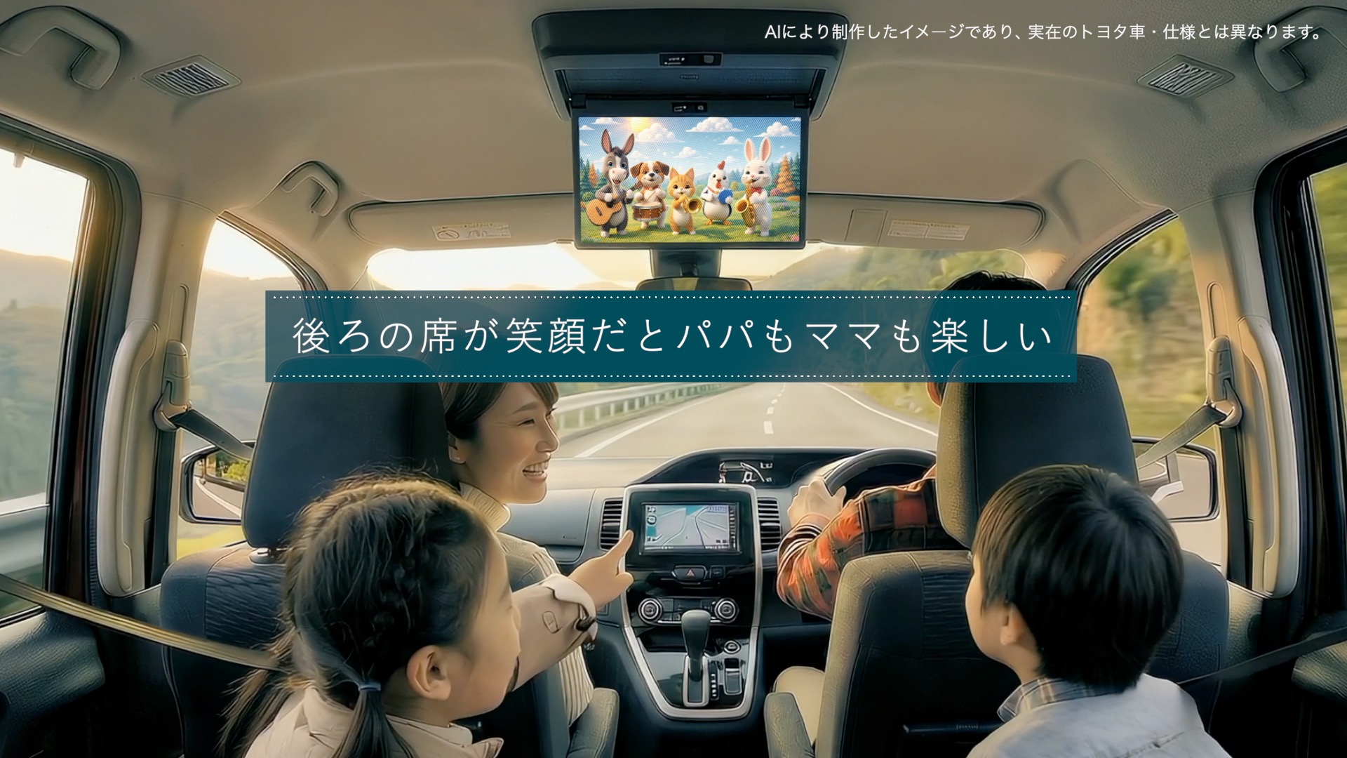 【ナビオプション】13.2型有機EL後席ディスプレイの動画
