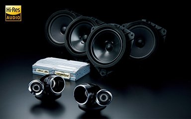 プレミアムサウンド8chスピーカー&ダブルツィーターシステム