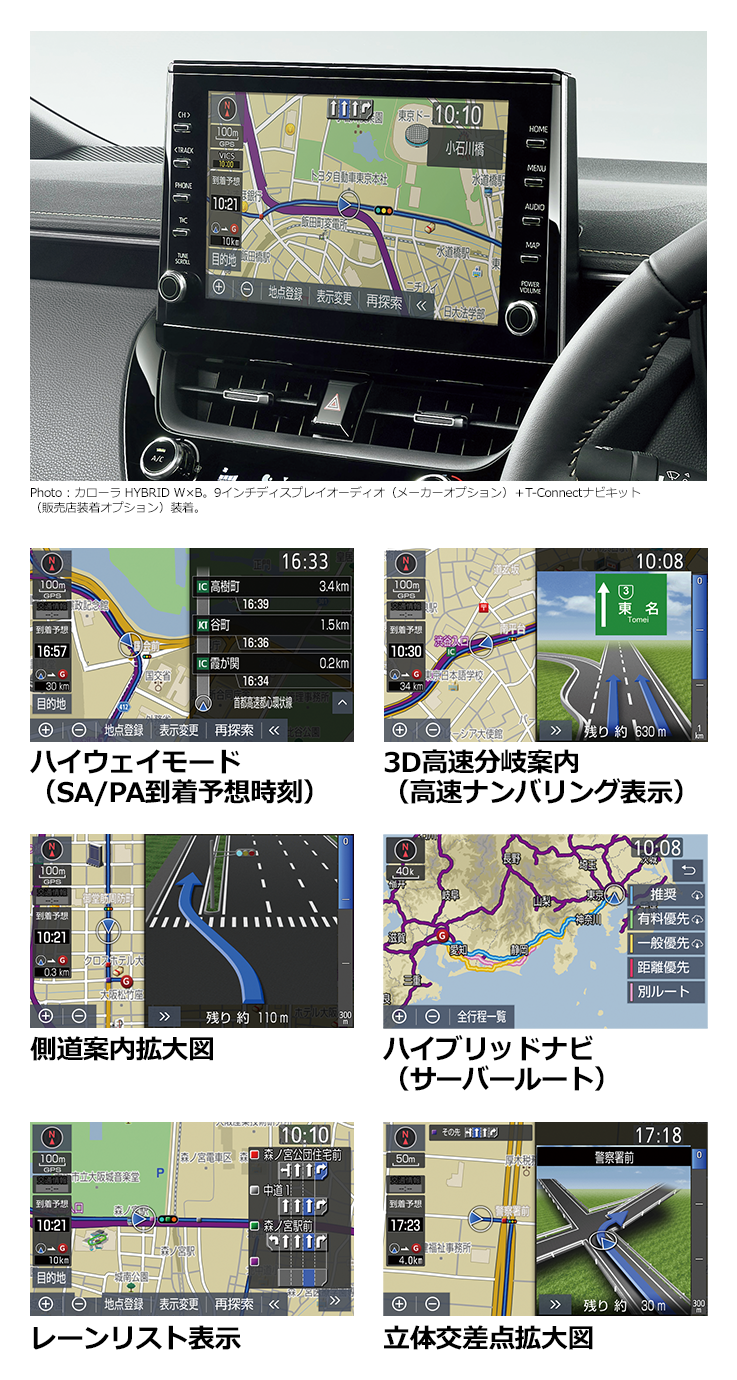 トヨタ アクセサリー | カーナビ／オーディオ | トヨタ自動車WEBサイト