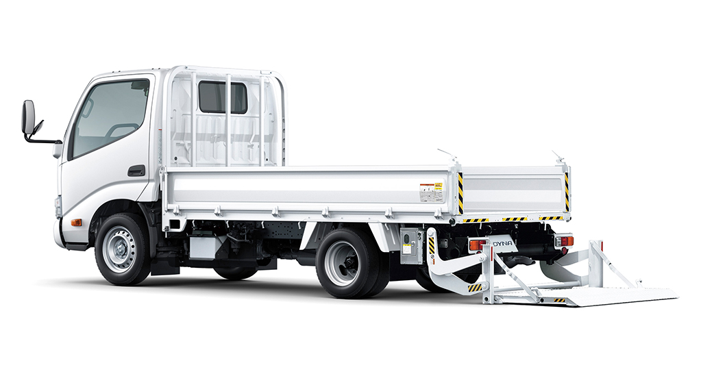 スイングアーム式リフト付トラック
