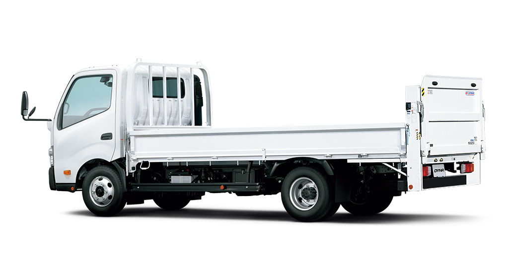 垂直式リフト付トラック