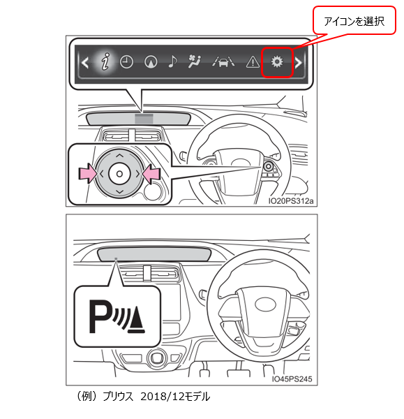 （例）プリウス 2018/12モデル