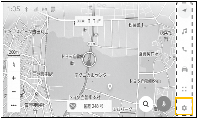 ナビ画面画像