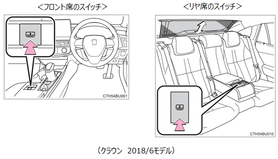 トヨタ お問い合わせ・よくあるご質問 | リヤサンシェードの操作方法を教えて。 | トヨタ自動車WEBサイト