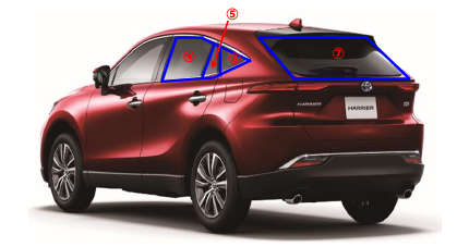 トヨタ お問い合わせ・よくあるご質問 | 【ハリアー】各ガラスの紫外線カット率を教えて。 | トヨタ自動車WEBサイト
