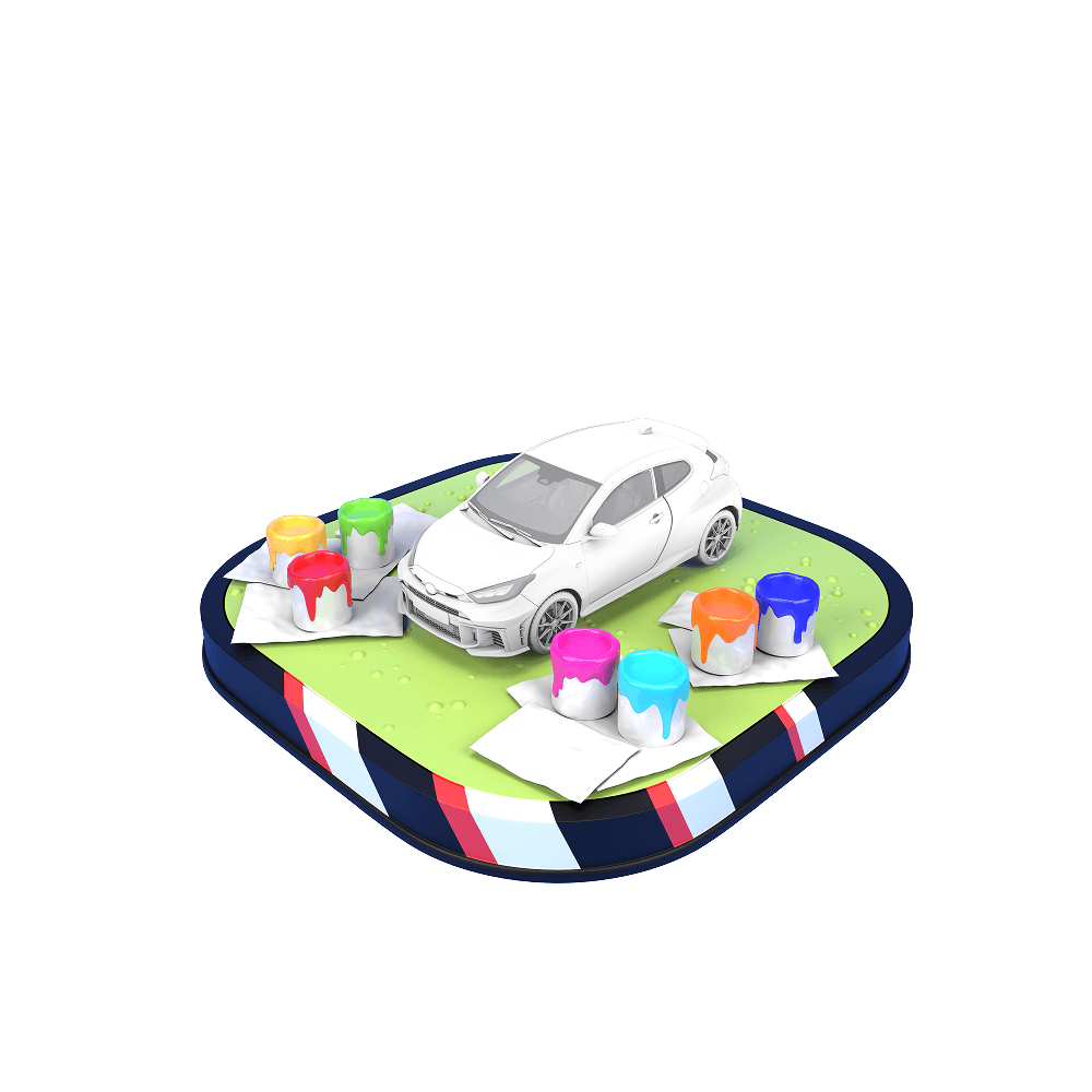 自分だけのカスタマイズを<br>したいけどどうすればいいの？の車両画像