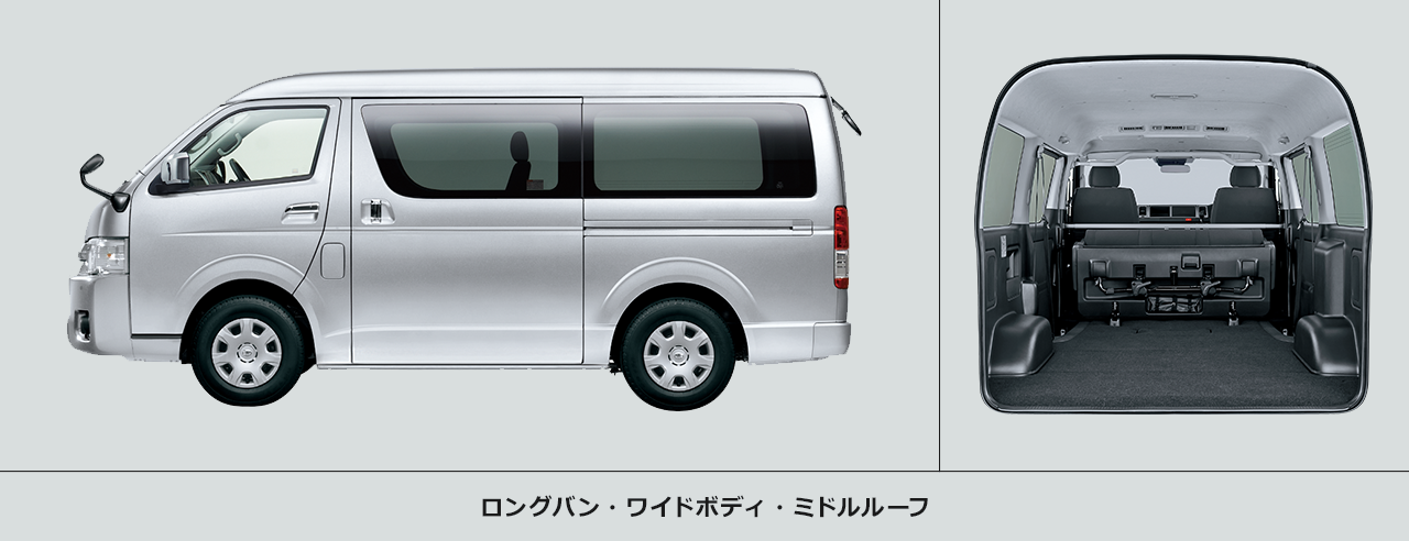 トヨタ ハイエース バン | トヨタ自動車WEBサイト