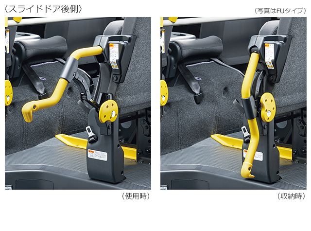 スライドドア後側