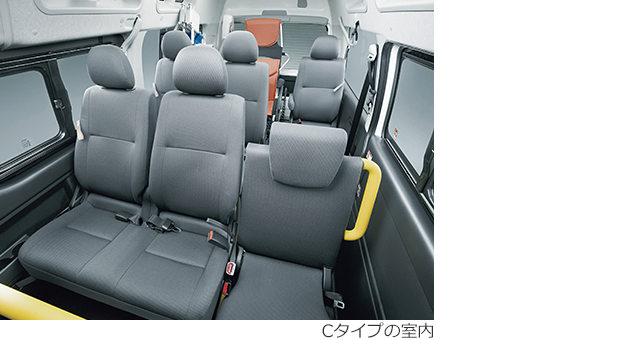 Cタイプの室内