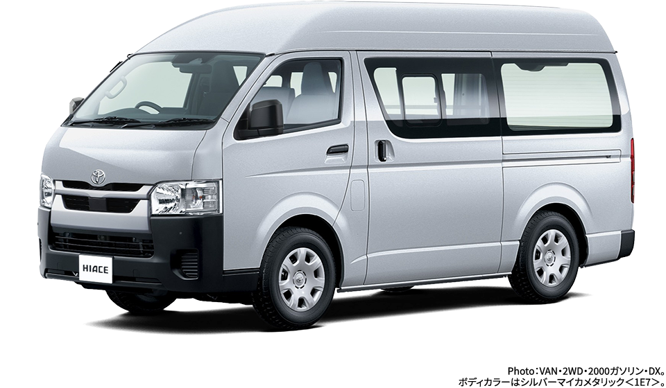 Photo：VAN・2WD・2000ガソリン・DX。ボディカラーはシルバーマイカメタリック＜1E7＞。