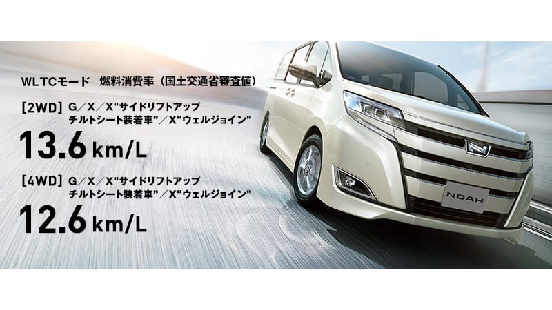 トヨタ ノア 特長 トヨタ自動車webサイト