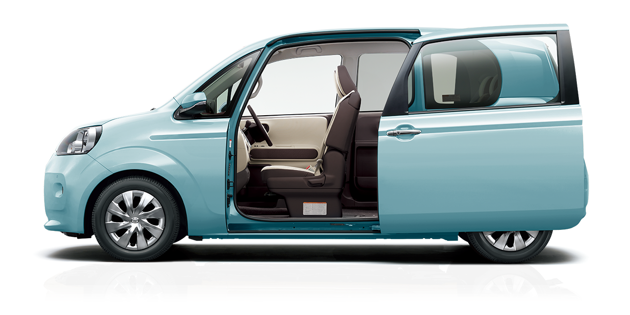 大きく開く電動スライドドアと、段差がなくフラットで低い乗り込み口