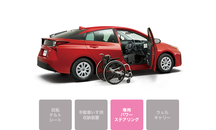 トヨタ プリウス ウェルキャブ 福祉車両 トヨタ自動車webサイト