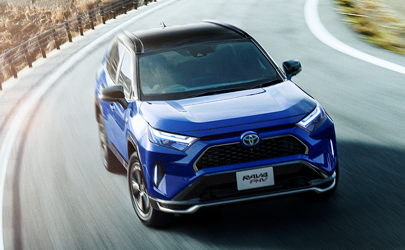 トヨタ RAV4 PHV トヨタ自動車WEBサイト