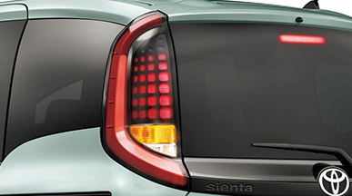 LEDライン発光テールランプ&LEDストップランプ+ターン&バックアップランプ