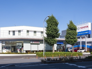 トヨタモビリティ神奈川 市ヶ尾店の外観写真