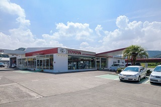 鹿児島トヨタ自動車 加世田店の外観写真