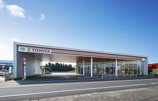 鹿児島トヨタ自動車 大口店の外観写真