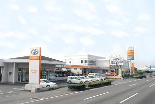 トヨタカローラ岡山 大福店の外観写真
