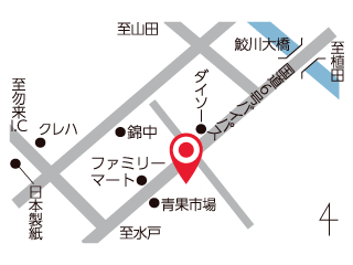福島トヨタ自動車 いわき勿来店の地図