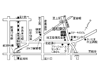 埼玉トヨタ自動車 浦和東店の地図