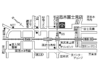 埼玉トヨタ自動車 志木富士見店の地図