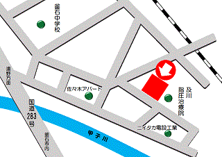岩手トヨペット 釜石支店の地図